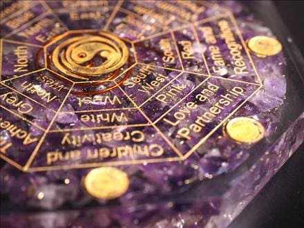 7チャクラ 梵字 太極陰陽八卦 オルゴナイト スピリチュアル