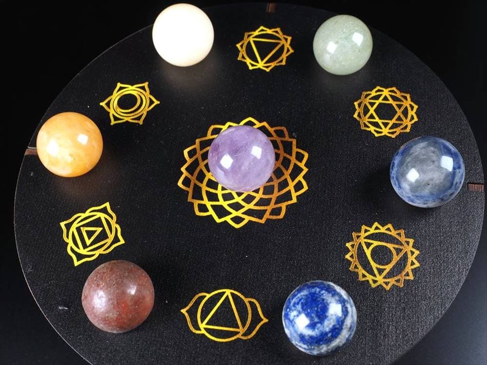 チャクラ 七星陣 セット 7種ヤントラ刻印 スピリチュアル