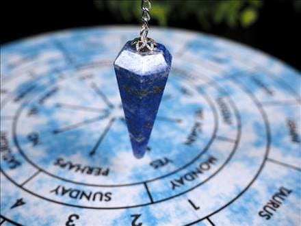 ダウジング チャート ペンデュラム ボード 木製