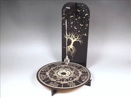 ペンデュラムホルダースタンド 振り子ホルダー ダウジングチャート ペンデュラムスタンド ペンデュラムボード