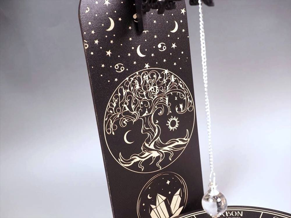 ペンデュラムホルダースタンド 振り子ホルダー ダウジングチャート ペンデュラムスタンド ペンデュラムボード