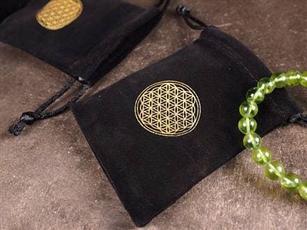 デザインブラックポーチ