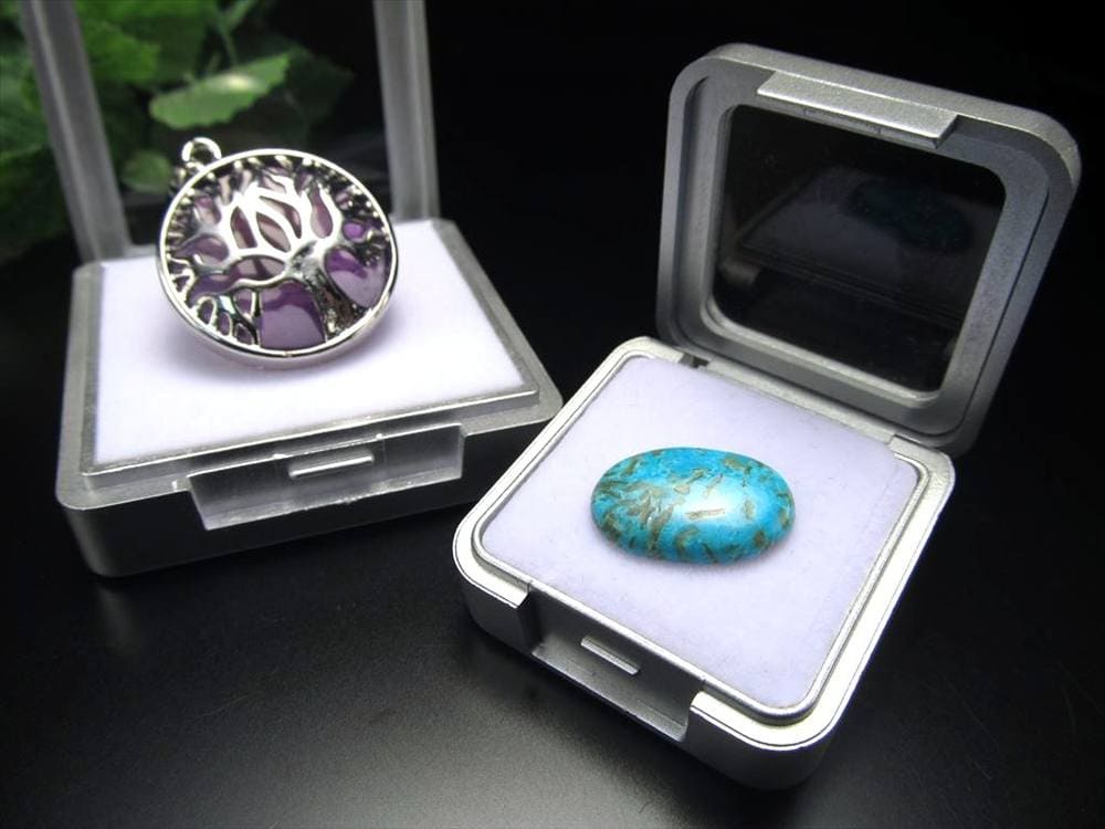 ルースケース クッション付き ジュエリーケース ルース収納 原石ケース