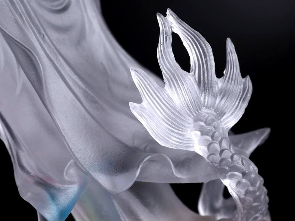 四本爪 クリスタルガラス 龍 龍神 騎龍観音