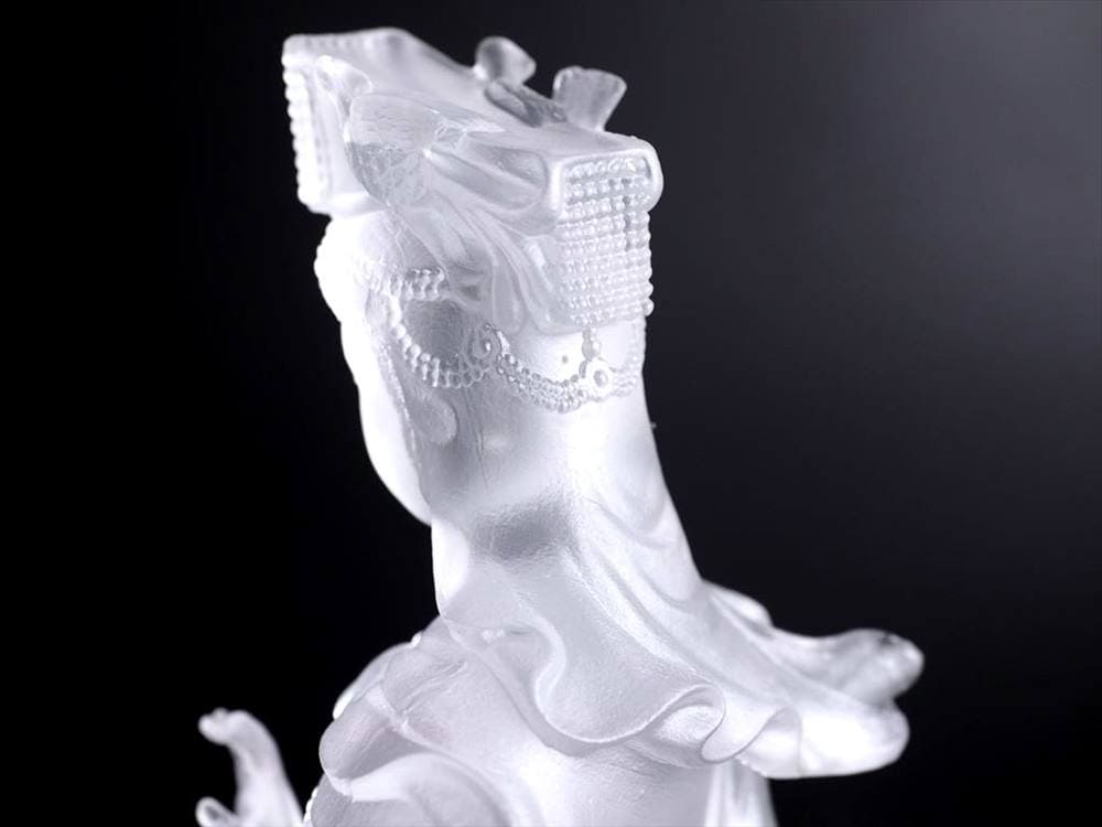 四本爪 クリスタルガラス 龍 龍神 騎龍観音