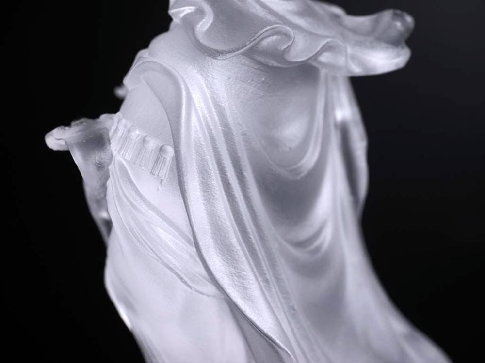 四本爪 クリスタルガラス 龍 龍神 騎龍観音