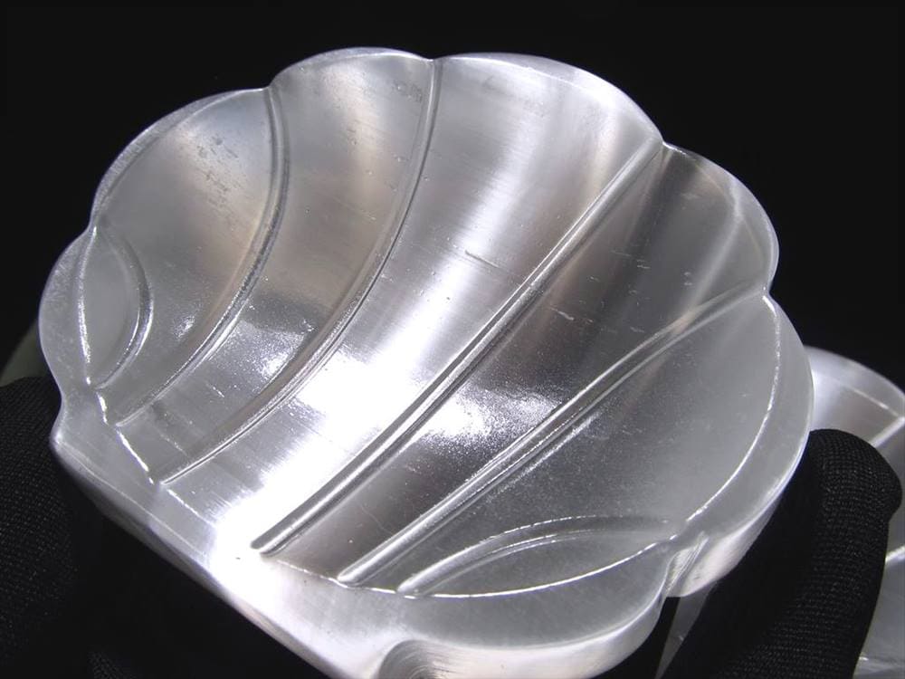 セレナイト,皿,透石膏,聖母マリアのガラス,キャッツアイ効果