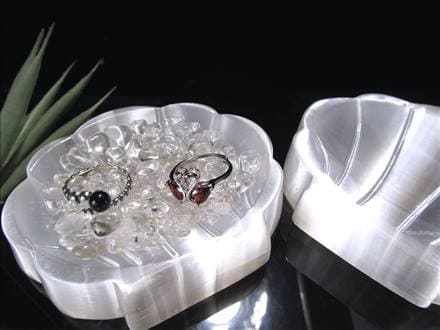 セレナイト,皿,透石膏,聖母マリアのガラス,キャッツアイ効果