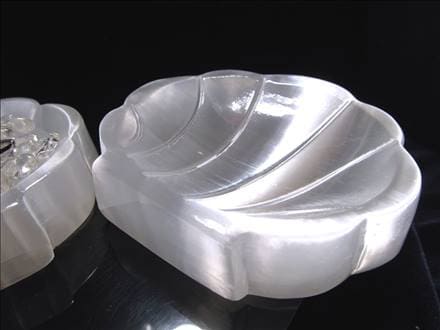 セレナイト,皿,透石膏,聖母マリアのガラス,キャッツアイ効果