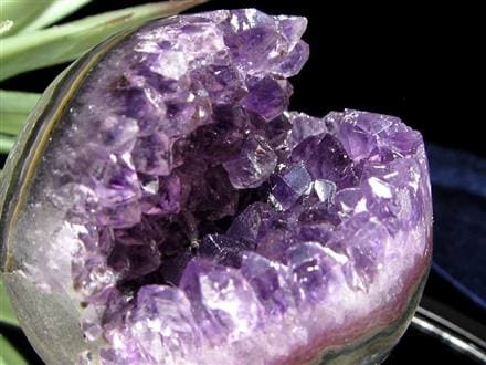 笑福 縁起物 笑口 アメジスト 丸玉 スフィア