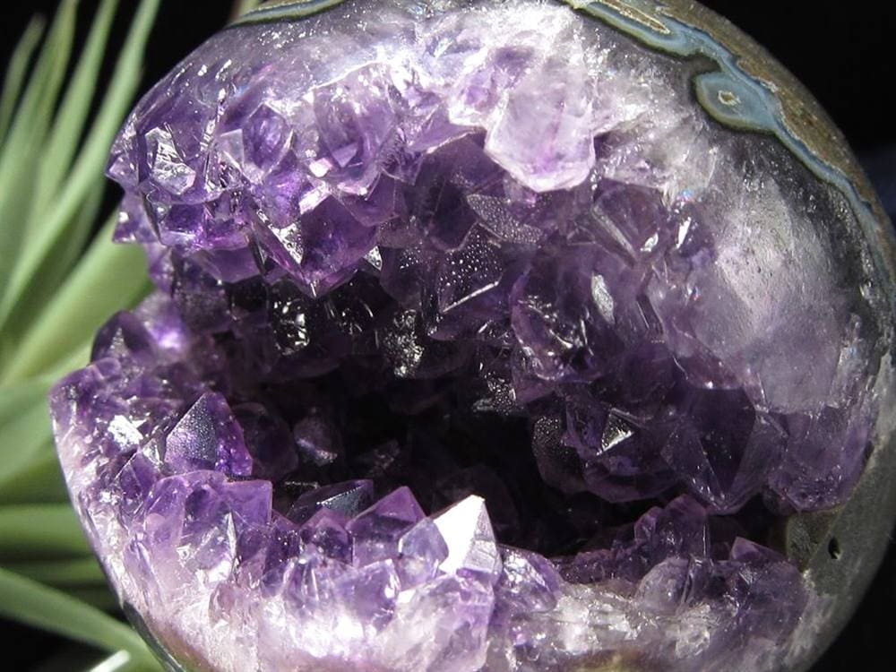 笑福 縁起物 笑口 アメジスト 丸玉 スフィア