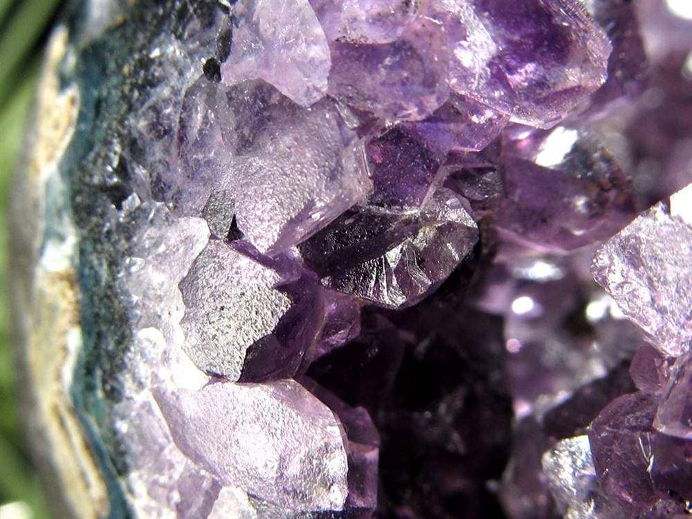 笑福 縁起物 笑口 アメジスト 丸玉 スフィア