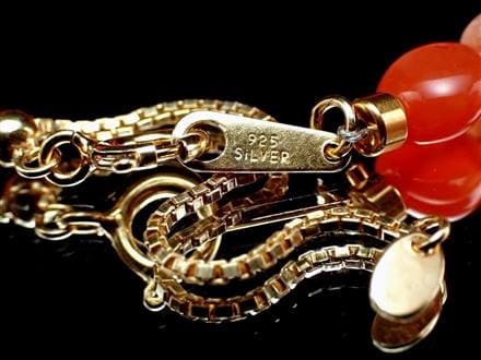 ファイアオパール タンブルブレスレット ファイヤーオパール レッドオパール 蛋白石