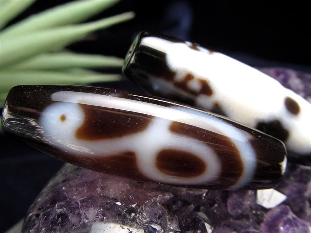 三面大黒天 白蛇 至純天珠 天珠 天珠卸 てんじゅ