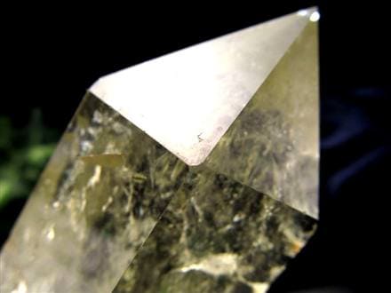 シトリン 黄水晶 六角柱ポイント 浄化