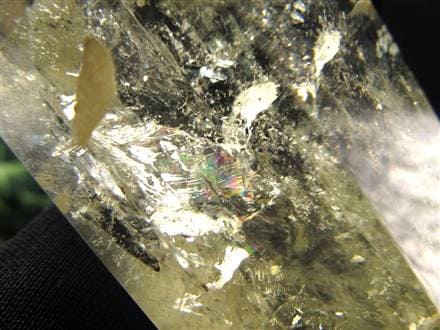 シトリン 黄水晶 六角柱ポイント 浄化