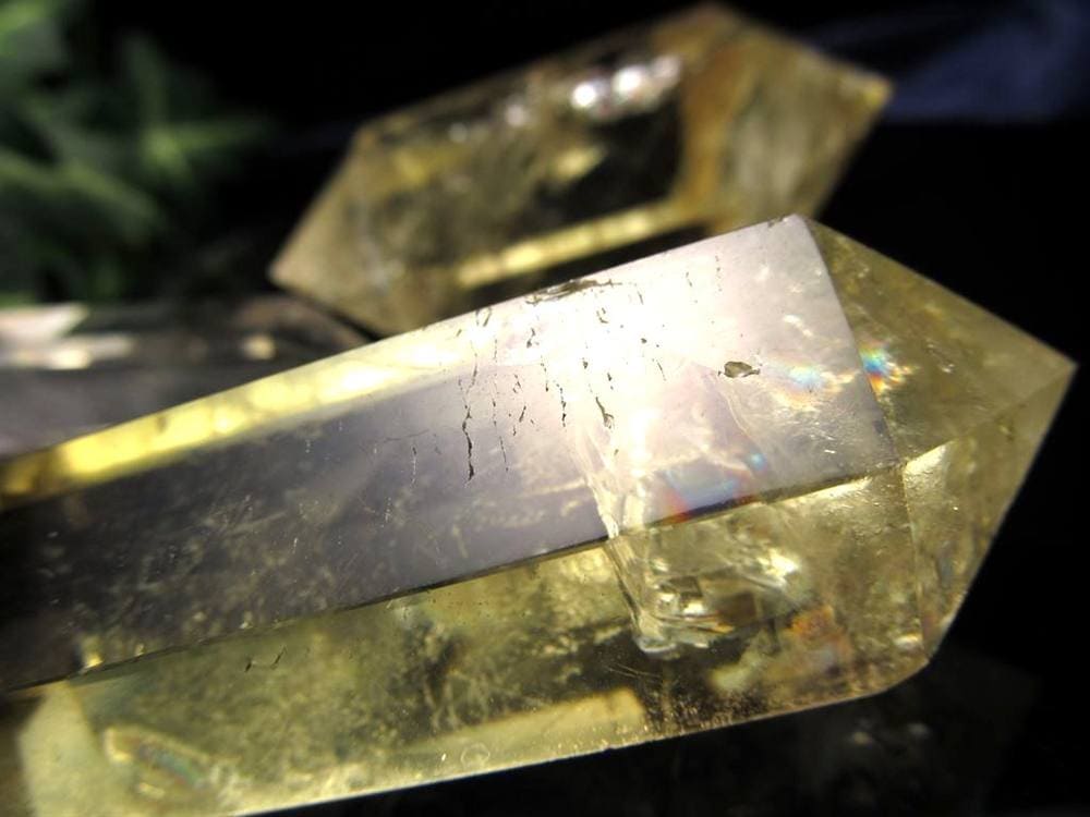 シトリン ダブルポイント ポイント 浄化 黄水晶