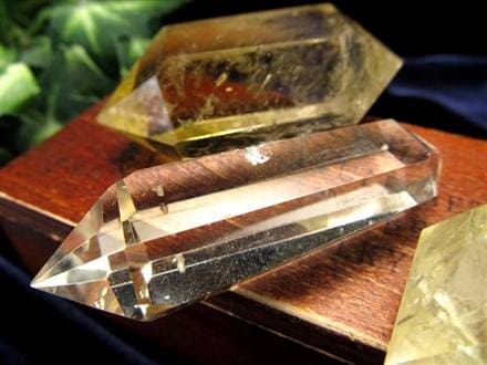 シトリン ダブルポイント ポイント 浄化 黄水晶