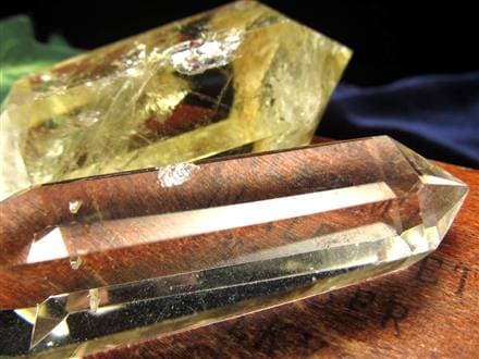 シトリン ダブルポイント ポイント 浄化 黄水晶