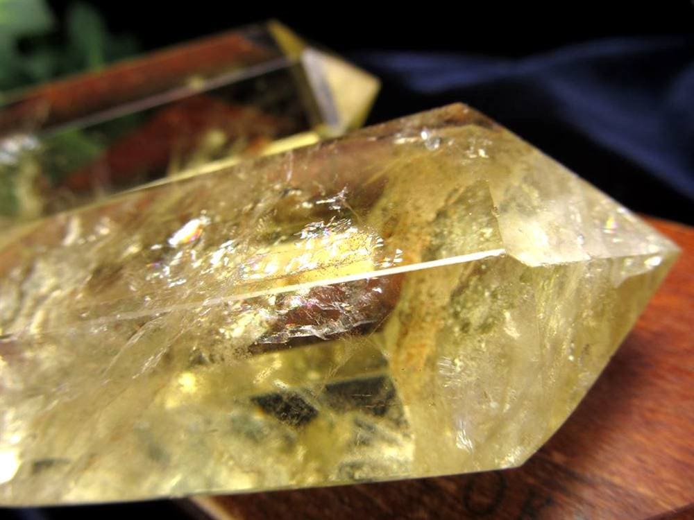 シトリン ダブルポイント ポイント 浄化 黄水晶