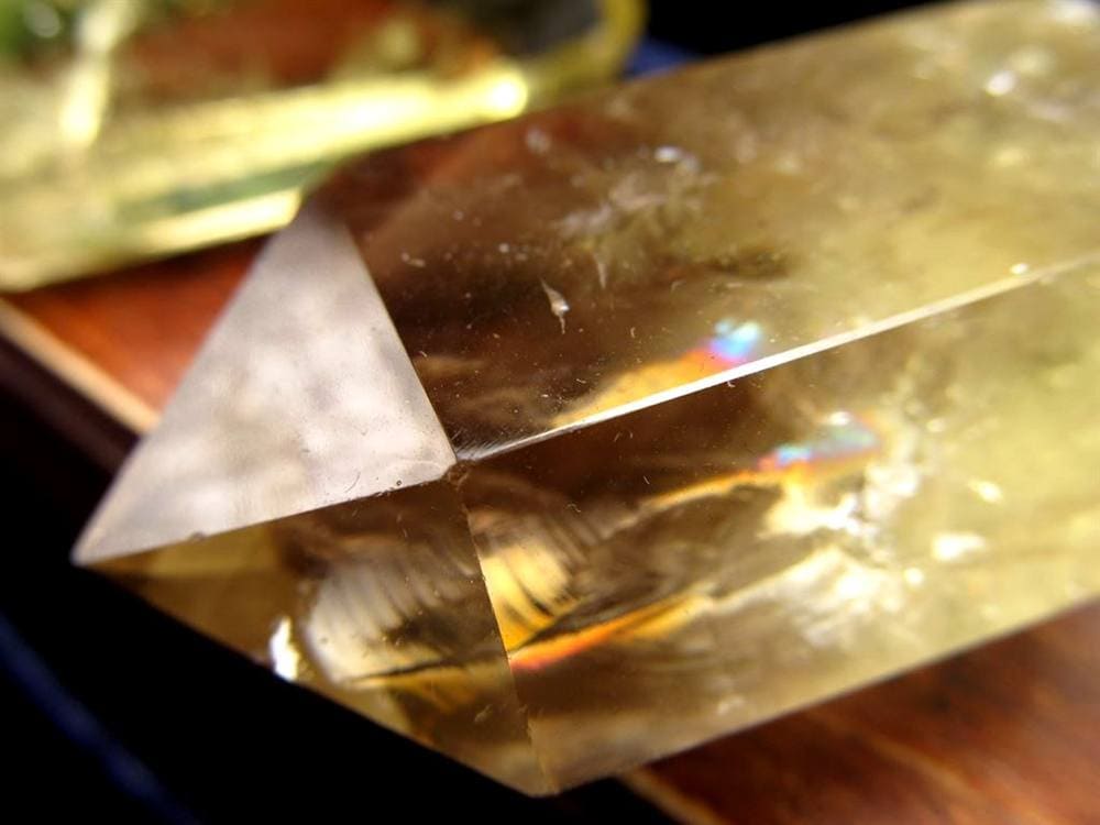 シトリン ダブルポイント ポイント 浄化 黄水晶