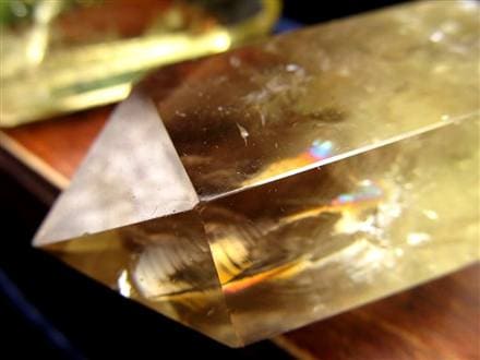 シトリン ダブルポイント ポイント 浄化 黄水晶