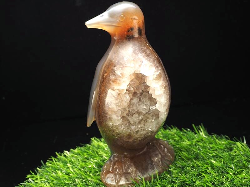 ☆極上結晶☆愛くるしいペンギンモチーフ☆恋愛や幸せの縁起物