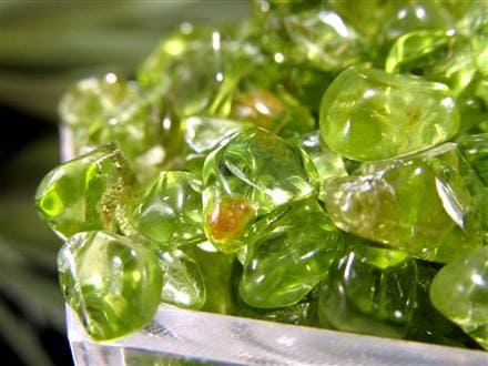 さざれ ペリドット かんらん石 天然石 パワーストーン