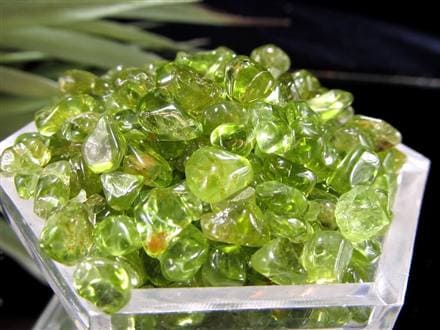 さざれ ペリドット かんらん石 天然石 パワーストーン