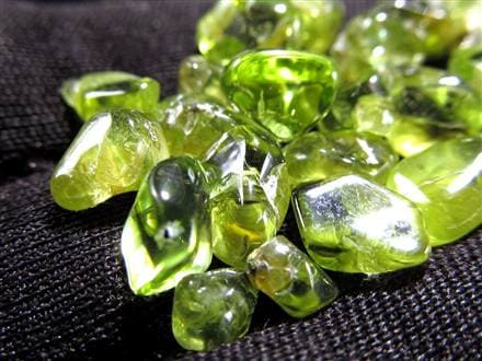 さざれ ペリドット かんらん石 天然石 パワーストーン