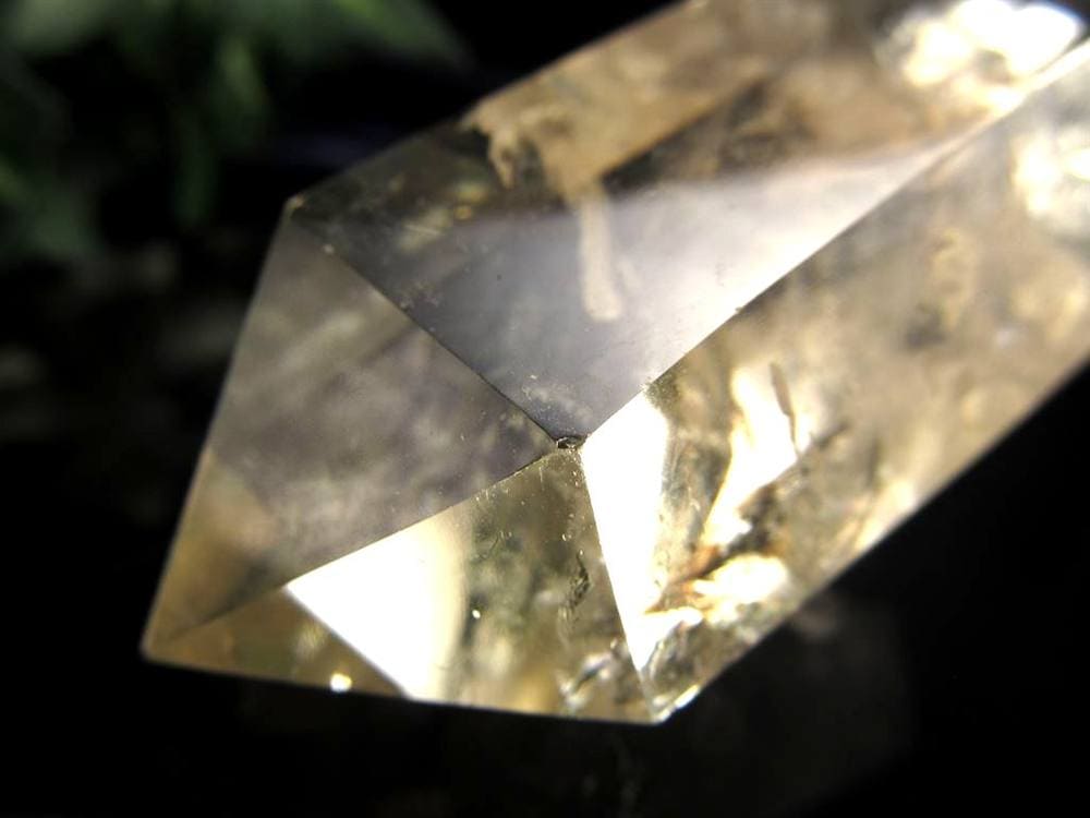 シトリン ダブルポイント ポイント 浄化 黄水晶