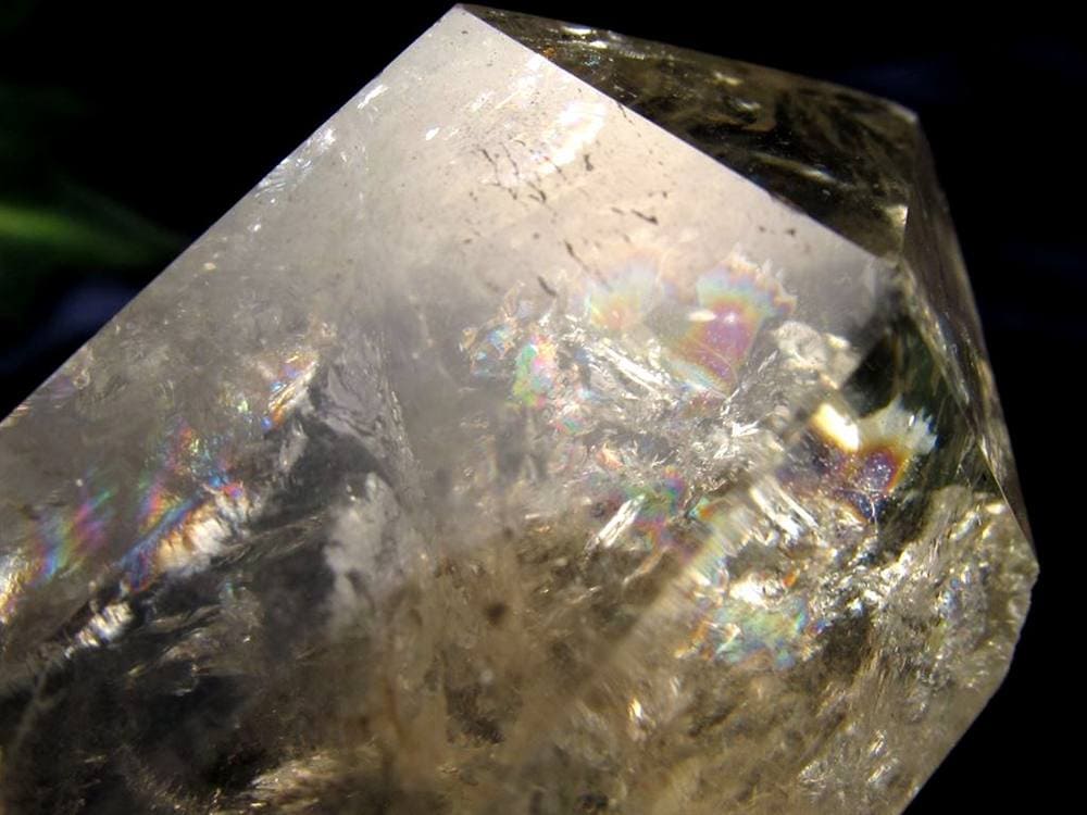 シトリン ダブルポイント ポイント 浄化 黄水晶