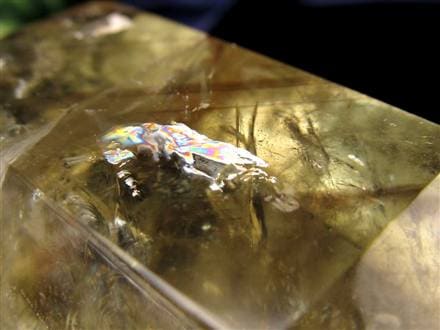 シトリン ダブルポイント ポイント 浄化 黄水晶