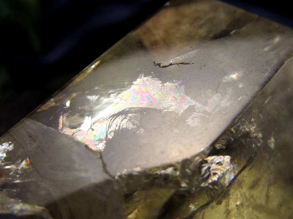 シトリン ダブルポイント ポイント 浄化 黄水晶