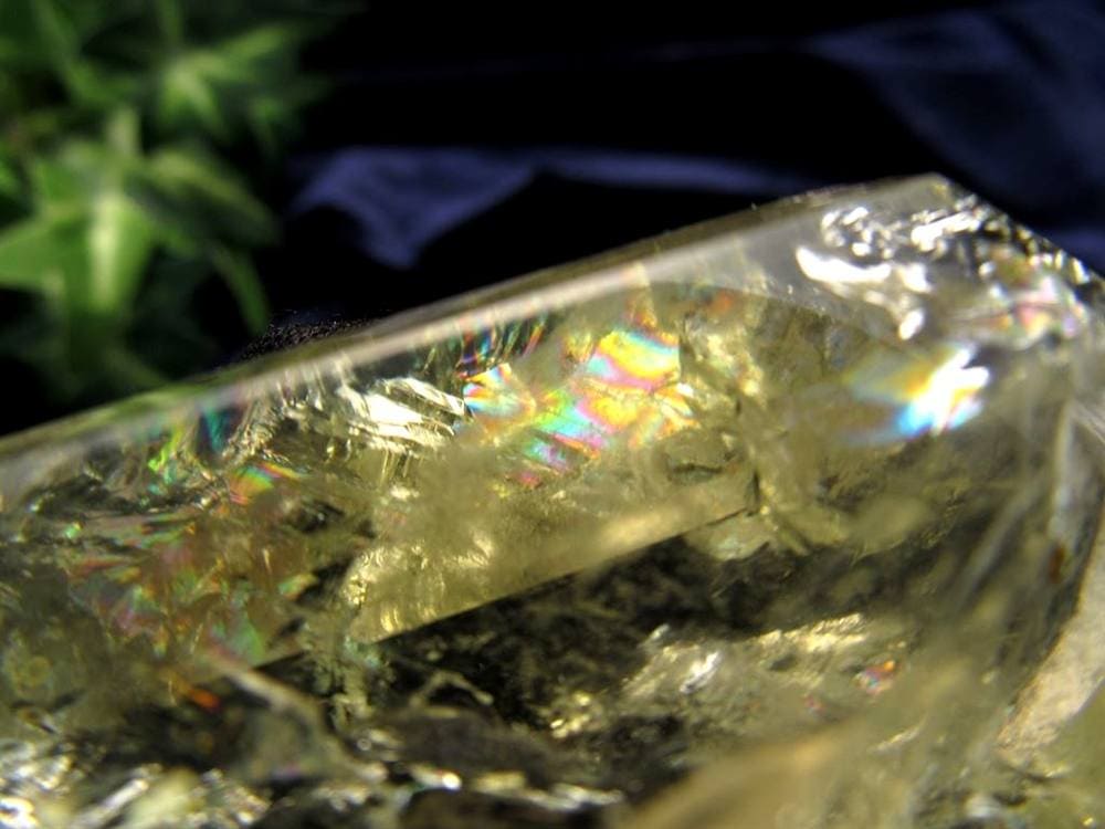 シトリン ダブルポイント ポイント 浄化 黄水晶