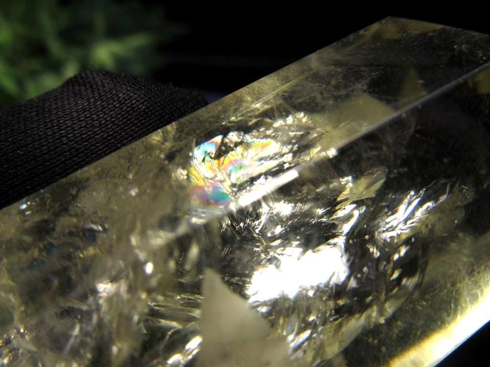 シトリン ダブルポイント ポイント 浄化 黄水晶