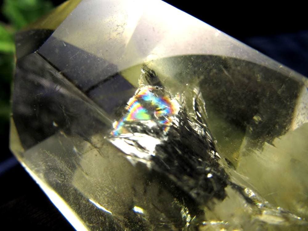 シトリン ダブルポイント ポイント 浄化 黄水晶