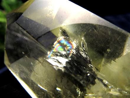 シトリン ダブルポイント ポイント 浄化 黄水晶