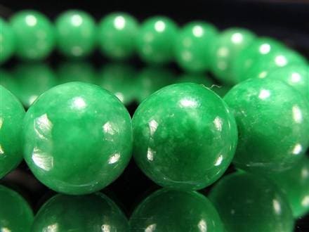 ミャンマージェイド 翡翠 ブレスレット ジェダイト 天然石