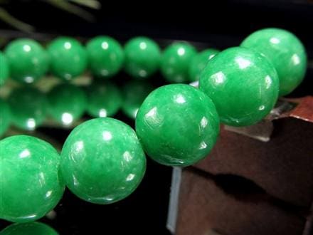 ミャンマージェイド 翡翠 ブレスレット ジェダイト 天然石