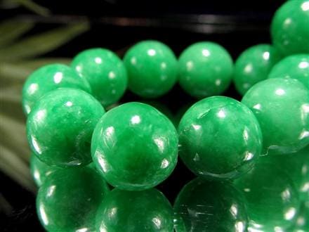 ミャンマージェイド 翡翠 ブレスレット ジェダイト 天然石