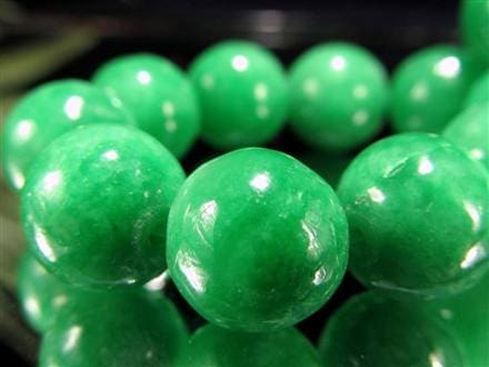 ミャンマージェイド 翡翠 ブレスレット ジェダイト 天然石