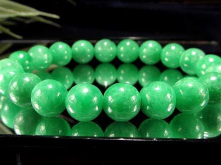 ミャンマージェイド 翡翠 ブレスレット ジェダイト 天然石