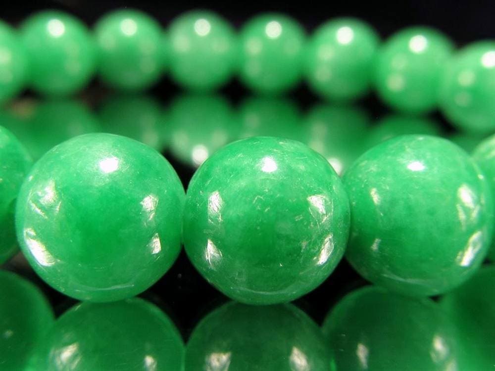 ミャンマージェイド 翡翠 ブレスレット ジェダイト 天然石