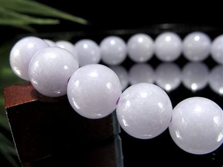 A貨翡翠 翡翠 ブレスレット ジェイド ラベンダー翡翠