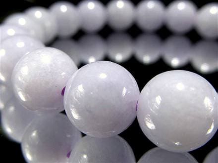 A貨翡翠 翡翠 ブレスレット ジェイド ラベンダー翡翠