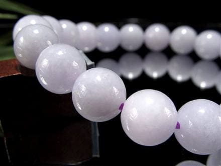A貨翡翠 翡翠 ブレスレット ジェイド ラベンダー翡翠