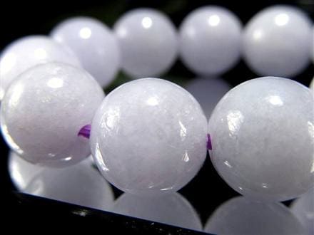 A貨翡翠 翡翠 ブレスレット ジェイド ラベンダー翡翠