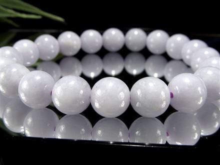 A貨翡翠 翡翠 ブレスレット ジェイド ラベンダー翡翠