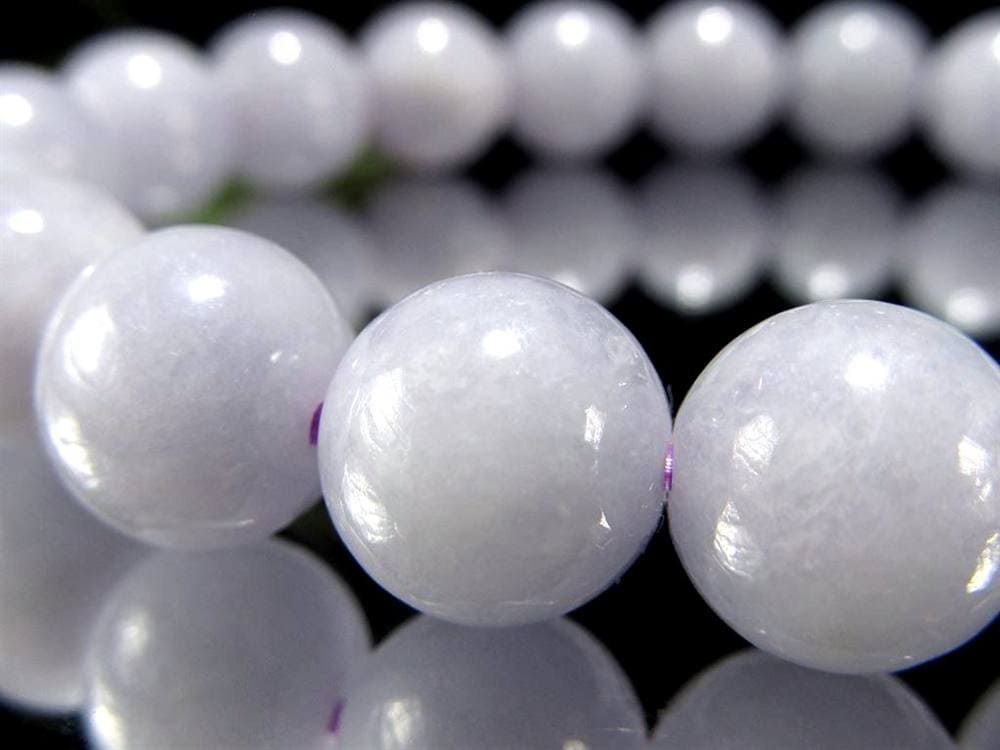 A貨翡翠 翡翠 ブレスレット ジェイド ラベンダー翡翠